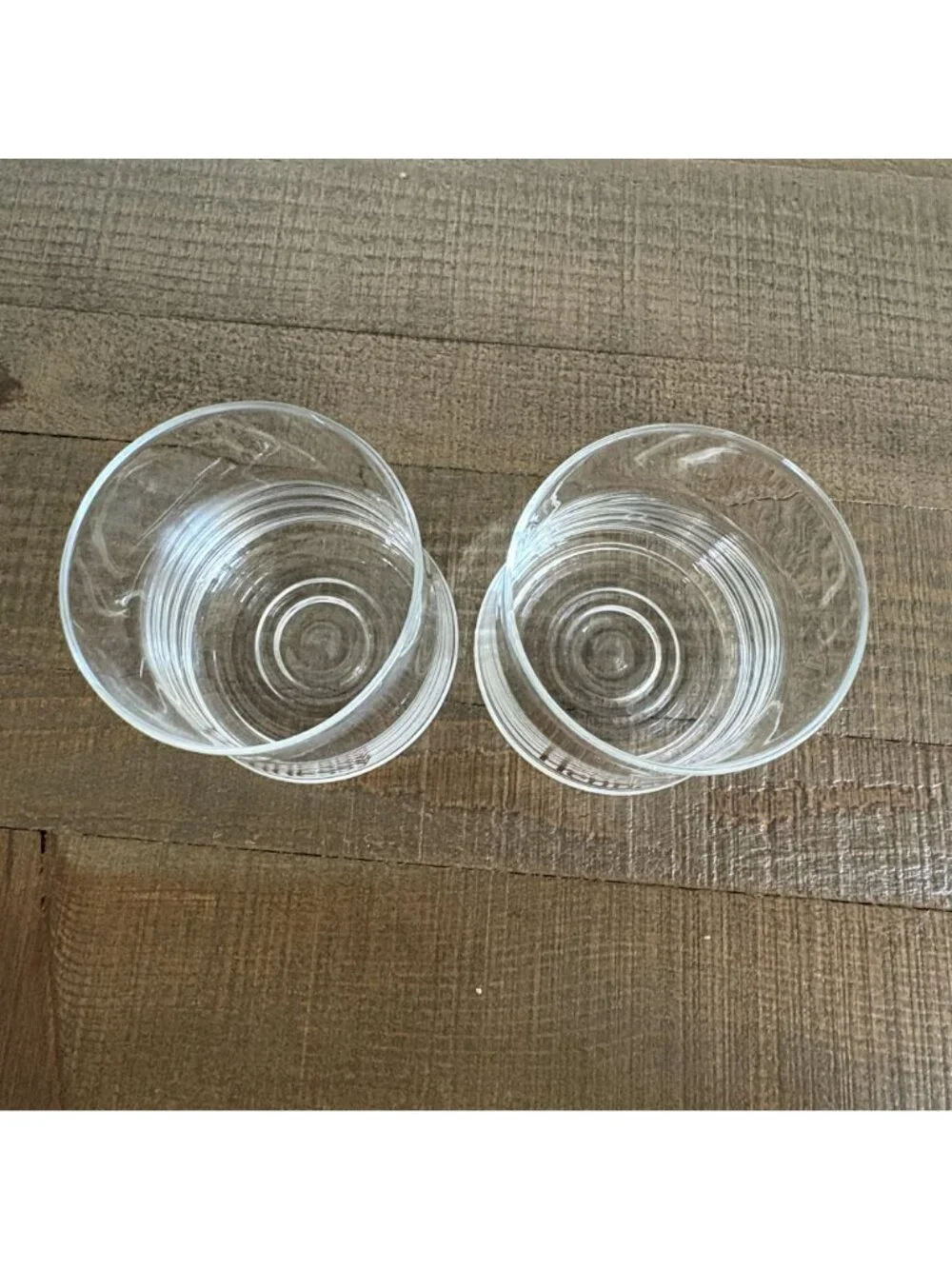 Hennessy‎ Lowball Courvoisier Snifter Cognac Glass Set of 2 Glasses